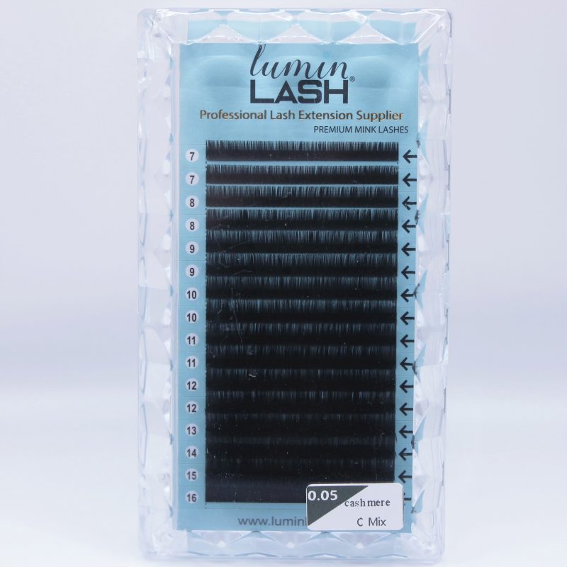 Cashmere Mink color Lash extensions 0.05