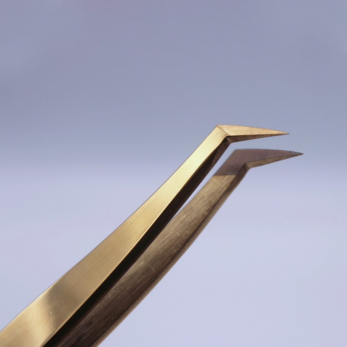 Volume-Gold L Shape Tweezer for eyelash