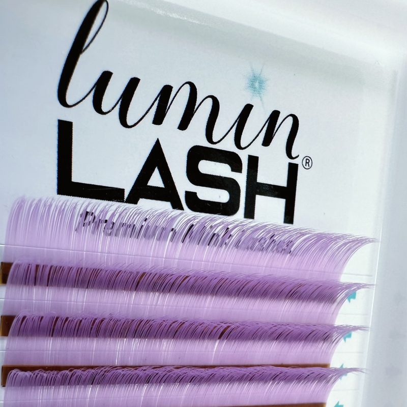 COLLECTION - Premium Mink Color Lashes 0.07 - Purple