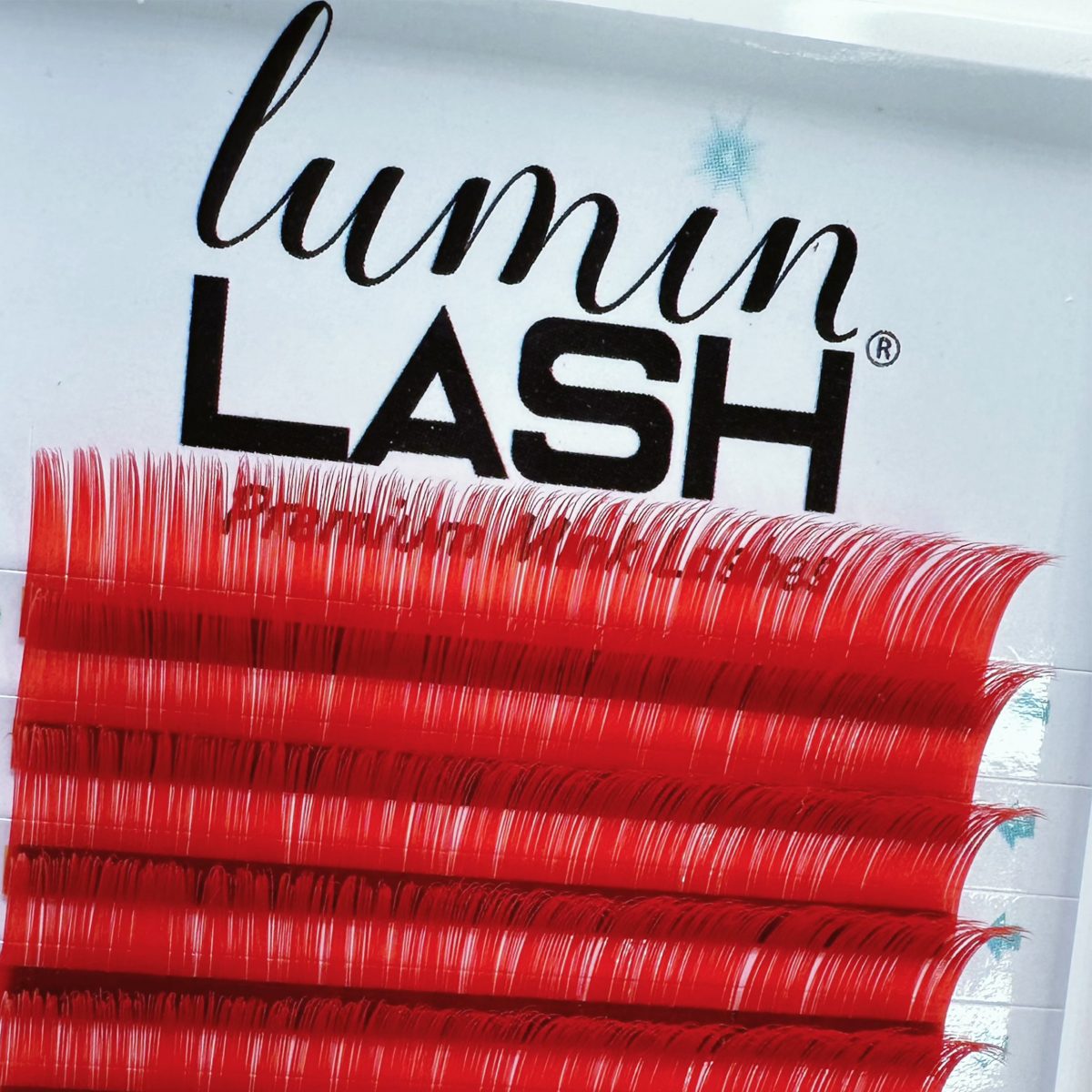 COLLECTION – Premium Mink Color Lashes 0.07 – Red