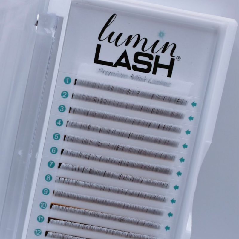 Premium Mink Color Lashes 0.07 – White